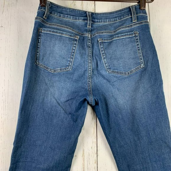 Time‎ and Tru 29.5x26 Straight Stretch Jeans Pants Women - Picture 9 of 10